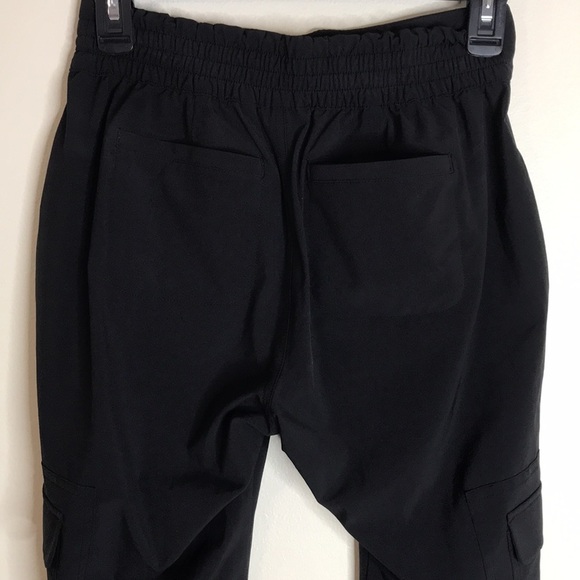 Athleta ladies black gym workout legging joggers size 0 - Picture 9 of 12